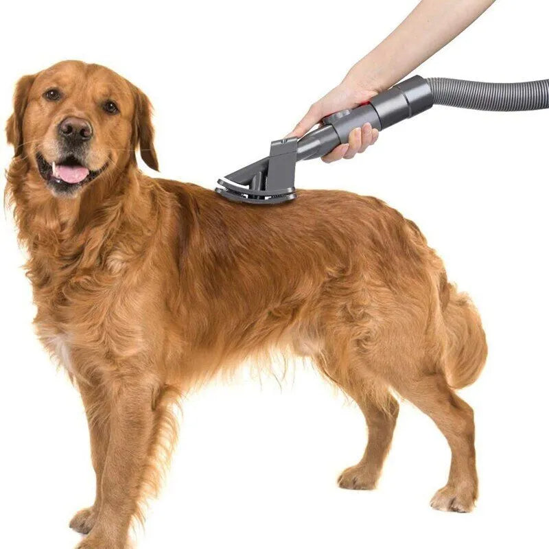 Pet Grooming Vacuum Attachment (Compatible with Popular Cordless Vacuums)