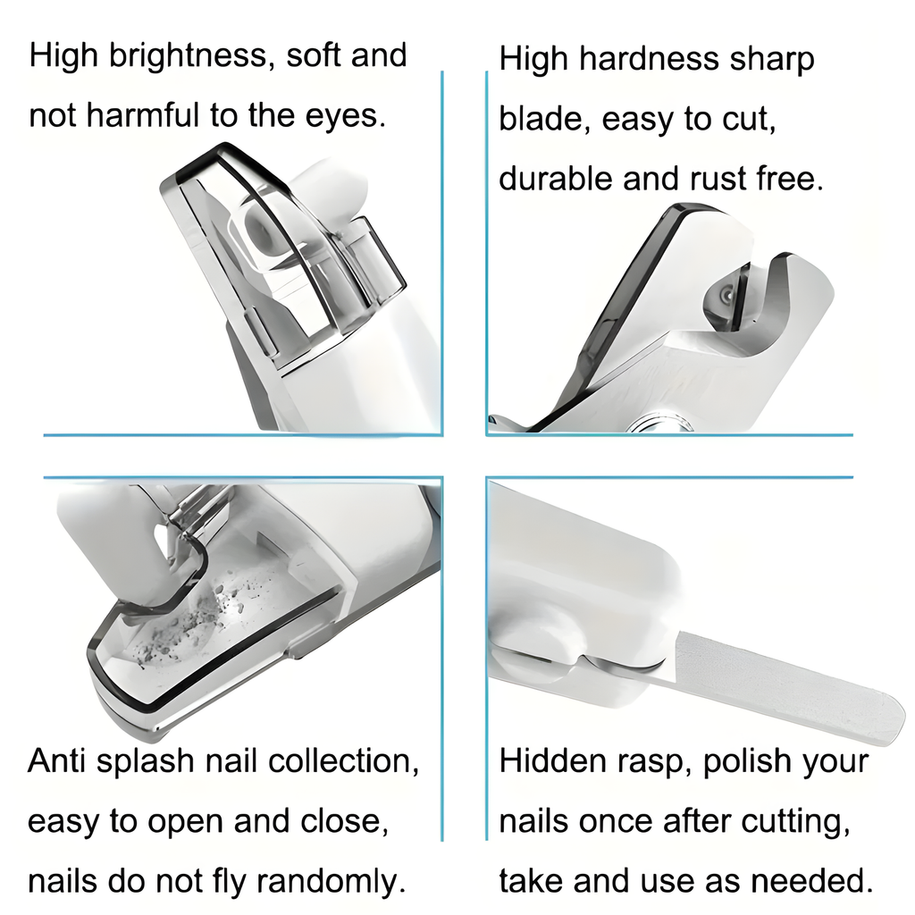 Rechargeable LED Pet Nail Clippers