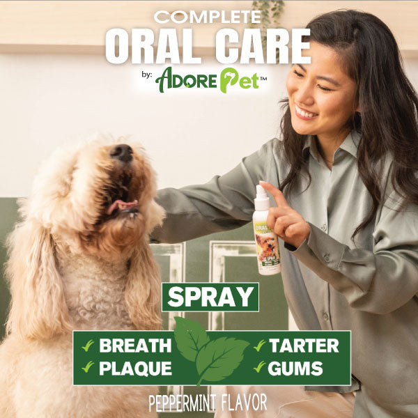 Dog Teeth Cleaning Spray | Oral Care Spray for Dogs
